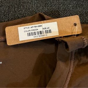 NEW Skims Crop Top Cocoa Color